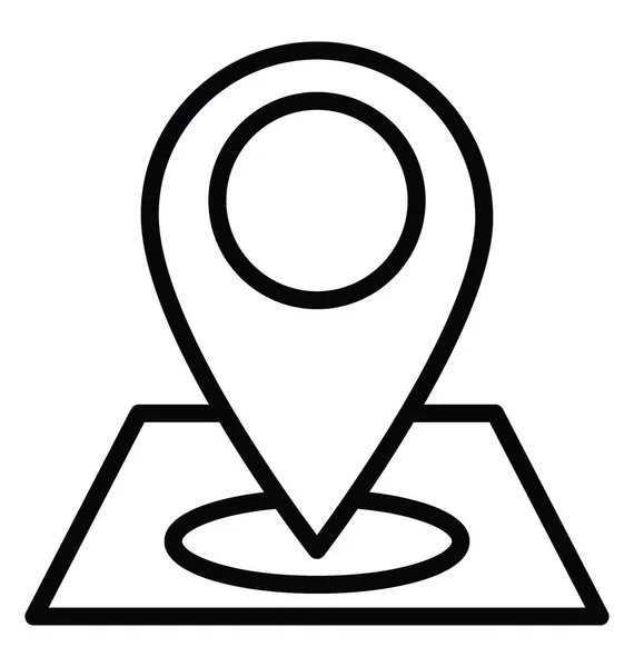 Location Vector Icon — Stock Vector