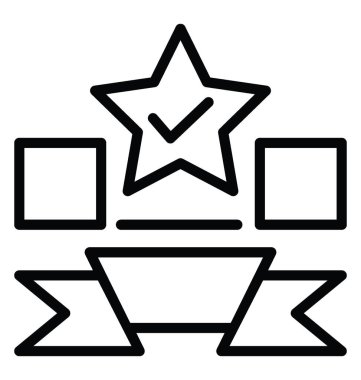 İyi seçim vektör simgesi