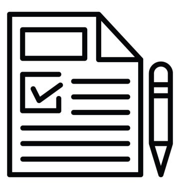 Taahhüt vektör simgesi