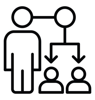 Temsilci vektör simgesi