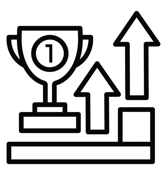 Achievements Vector Icon — Stock Vector