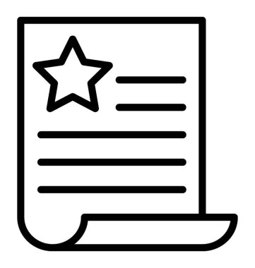 Wishlist vektör simgesi