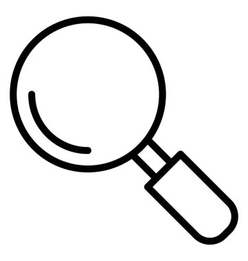 Arama vektör simgesi