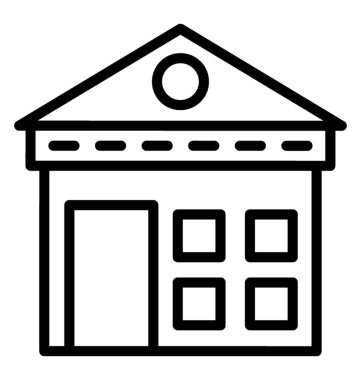 Mağaza vektör simgesi