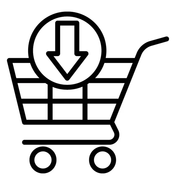 Add To Cart Vector Icon — Stock Vector