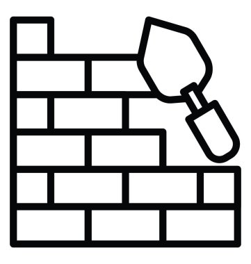 Duvar vektör simgesi