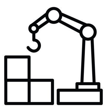 Vinç vektör simgesi