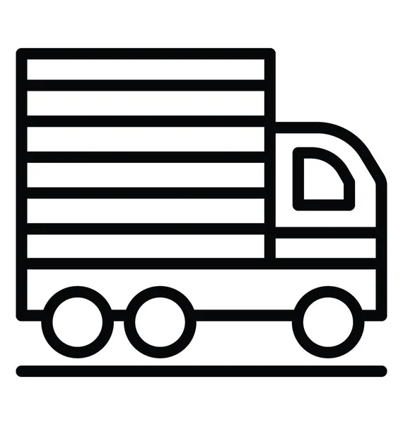 LKW-Vektor-Symbol — Stockvektor