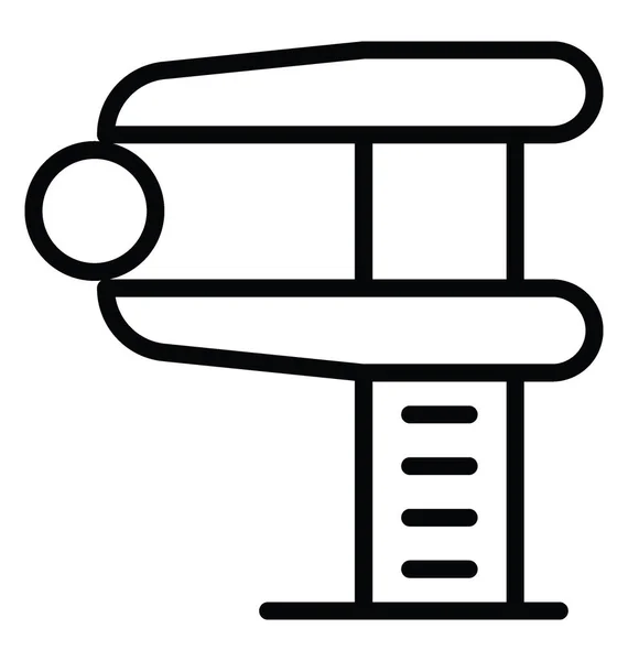 Vernier Caliper Vector Icono — Vector de stock