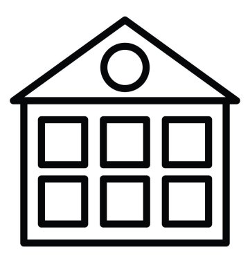 Depolama birimi vektör simgesi