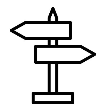 İmza posta vektör simgesi