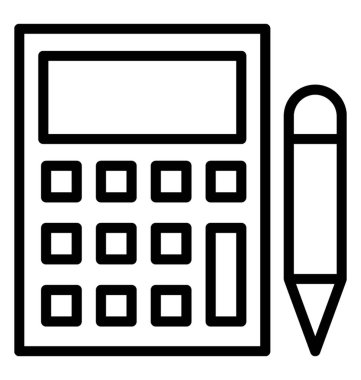 bütçe vektör simgesi