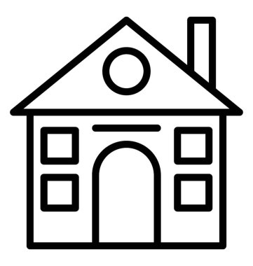 Ev vektörü simgesi