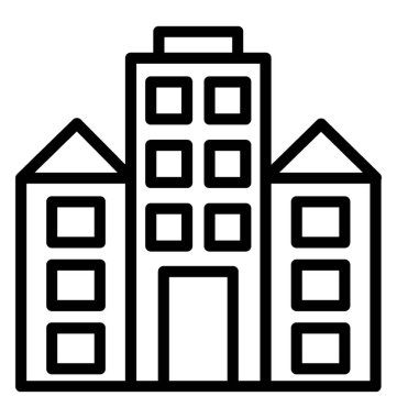 Konak vektör simgesi