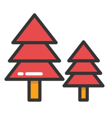 Fraser Fir vektör simgesi