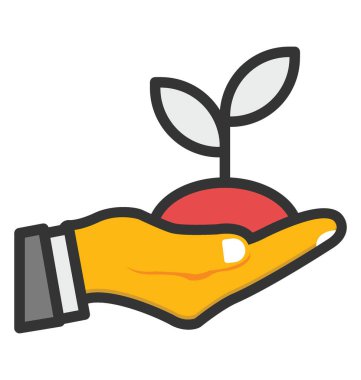 Dünya Çevre günü vektör simgesi