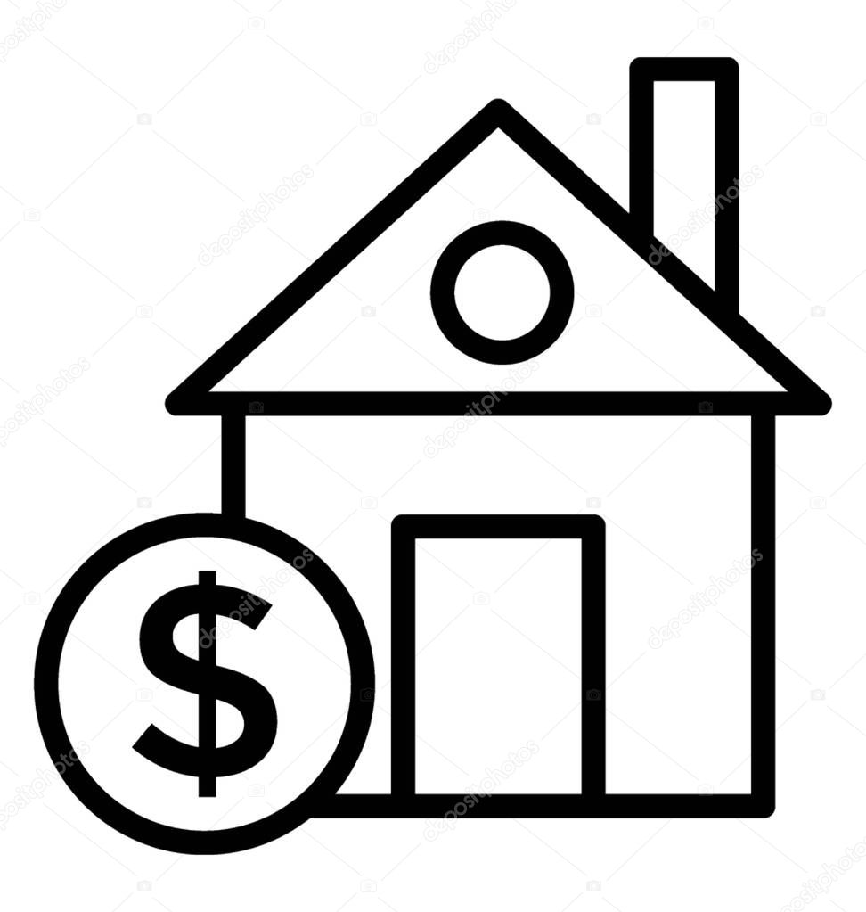 Property Tax Vector Icon