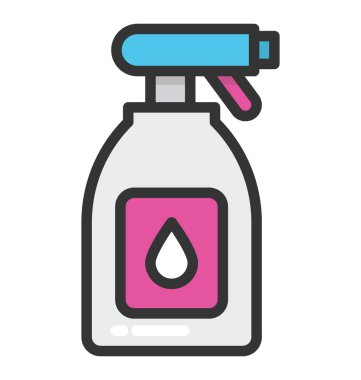 Püskürtücü vektör simgesi