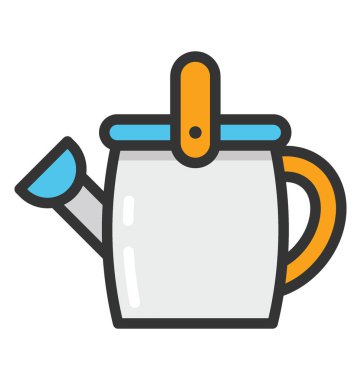 Su yağmurlama vektör simgesi