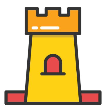 Kale vektör simgesi