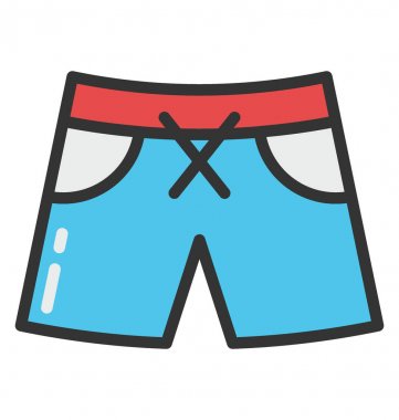 Knicker vektör simgesi