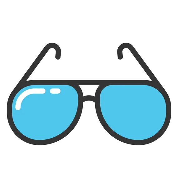 Gafas Vector Icono — Archivo Imágenes Vectoriales