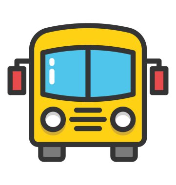 Omni Bus vektör simgesi