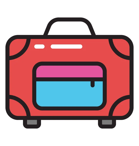 Suitcase Vector Icon — Stock Vector