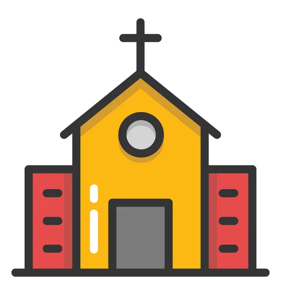 Εκκλησία εικονίδιο του φορέα — Διανυσματικό Αρχείο