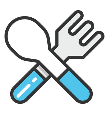 Yemek vektör simgesi