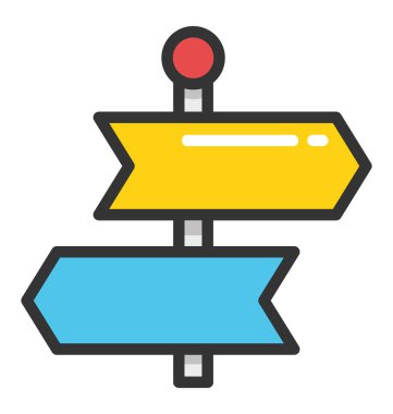 İmza posta vektör simgesi