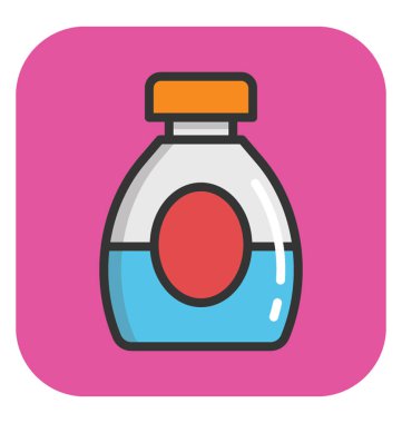 Saç kremi vektör simgesi