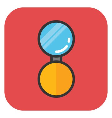 Kompakt toz vektör simgesi