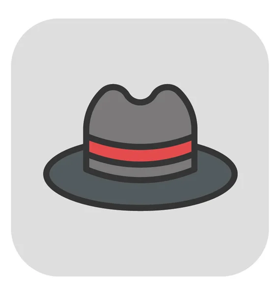 Καπέλο εικονίδιο του φορέα — Διανυσματικό Αρχείο