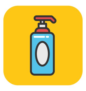 Sabun dispenseri vektör simgesi