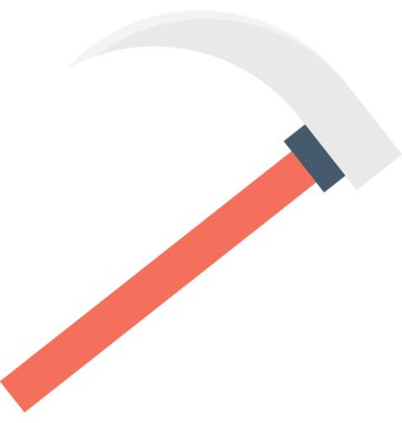 Cadılar Bayramı tırpan vektör simgesi