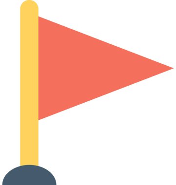 Bayrak Vektörü Simgesi