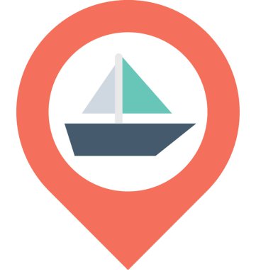 tekne vektör simgesi