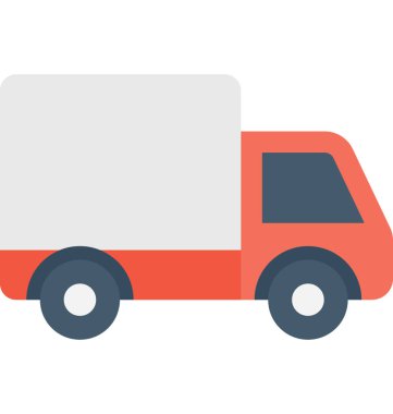 servis van vektör simgesi