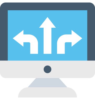 Online gps vektör simgesi