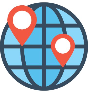 genel ağ vektör simgesi