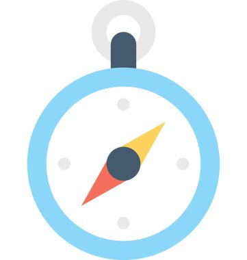 Pusula vektör simgesi