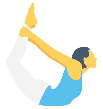 Güvercin renk vektör simgesi poz