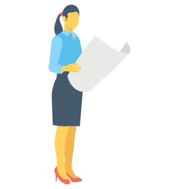 Okuyucu renk vektör simgesi