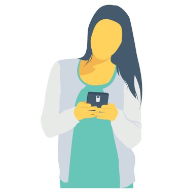 Sohbet renk vektör simgesi