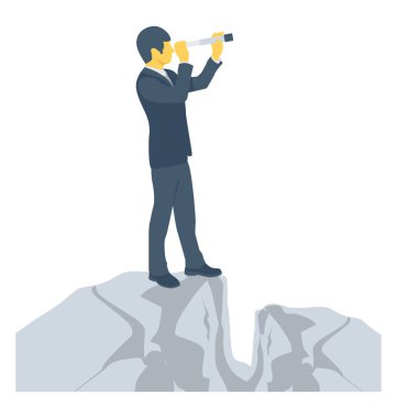 Büyüme en iyi renkli vektör simgesi