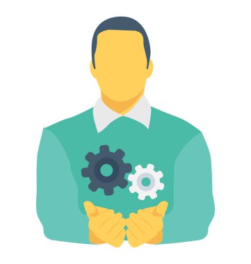 Tercihler renkli vektör simgesi