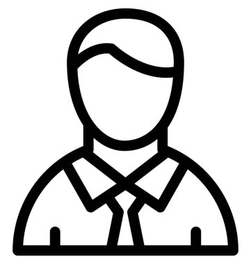 Öğrenci satırı vektör simgesi