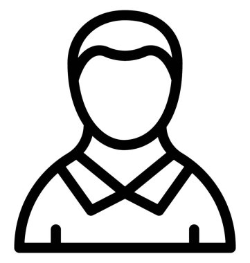 Öğrenci satırı vektör simgesi