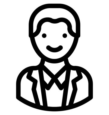 Okul çocuğu satırı vektör simgesi